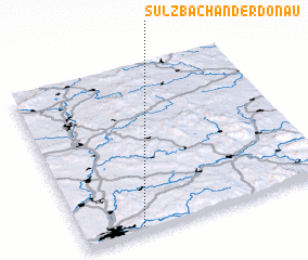 3d view of Sulzbach an der Donau