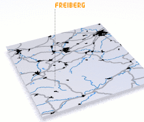 3d view of Freiberg
