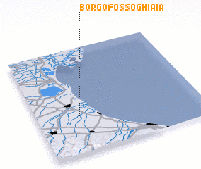 3d view of Borgo Fosso Ghiaia