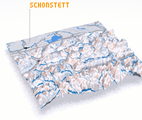 3d view of Schonstett