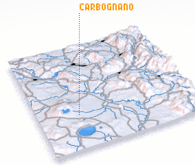 3d view of Carbognano