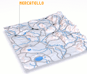 3d view of Mercatello