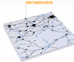 3d view of Hartmannsgrün