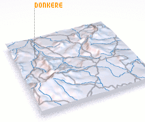 3d view of Donkéré