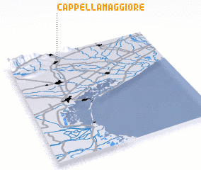 3d view of Cappella Maggiore