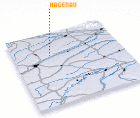 3d view of Hagenau