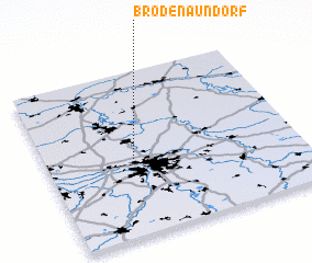3d view of Brodenaundorf