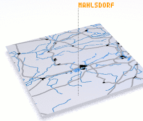 3d view of Mahlsdorf