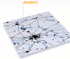 3d view of Jeßnitz