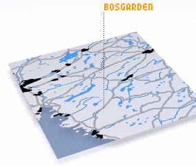 3d view of Bosgården