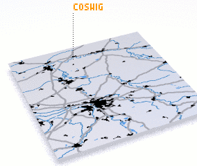 3d view of Coswig