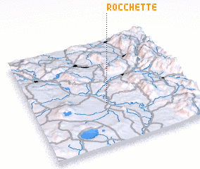 3d view of Rocchette
