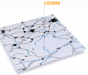 3d view of Čižebná