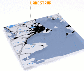 3d view of Langstrup