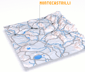 3d view of Montecastrilli