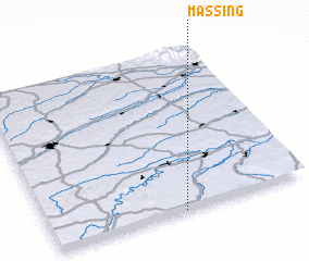 3d view of Massing