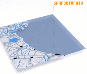 3d view of San Fortunato