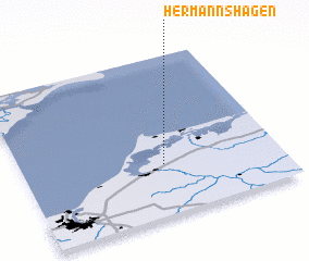 3d view of Hermannshagen