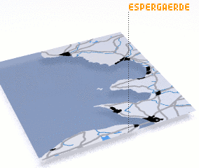 3d view of Espergærde