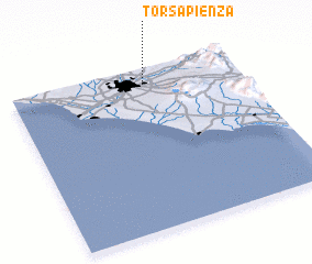 3d view of Tor Sapienza