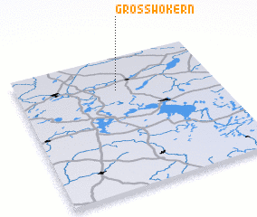 3d view of Groß Wokern