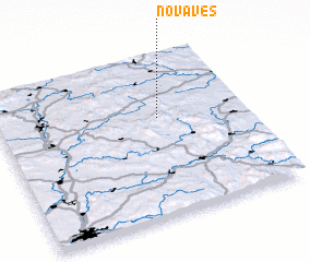 3d view of Nová Ves