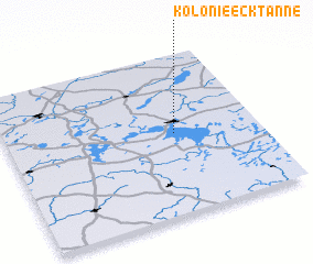 3d view of Kolonie Ecktanne