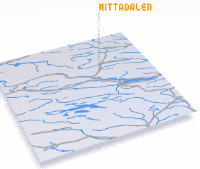 3d view of Mittådalen