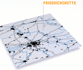 3d view of Friedrichshütte