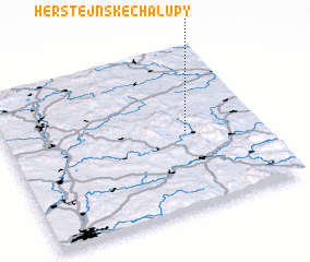 3d view of Herštejnské Chalupy