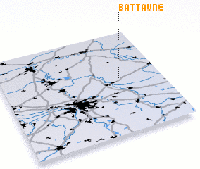 3d view of Battaune