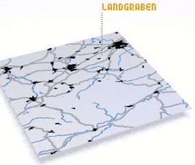 3d view of Landgraben