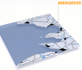 3d view of Haragården