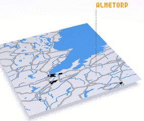 3d view of Almetorp