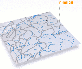 3d view of Chouam