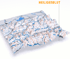 3d view of Heiligenblut