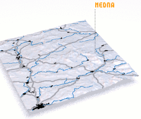 3d view of Medná