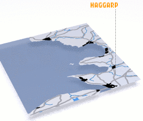 3d view of Häggarp