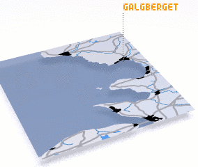 3d view of Galgberget