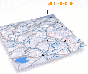 3d view of Santa Marina