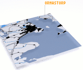 3d view of Ormastorp