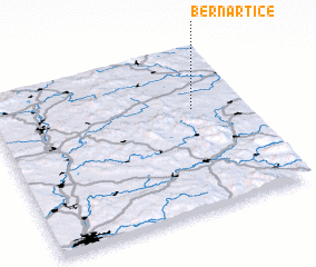 3d view of Bernartice