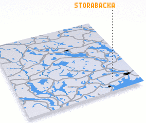 3d view of Stora Backa