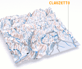 3d view of Clauzetto