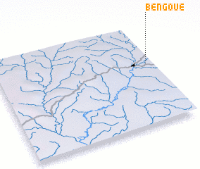 3d view of Bengoué