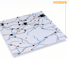 3d view of Kosmová