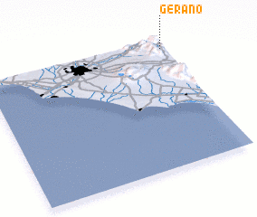 3d view of Gerano