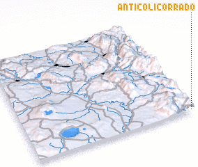 3d view of Anticoli Corrado