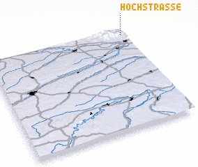 3d view of Hochstrasse