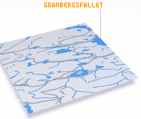 3d view of Granbergsfallet